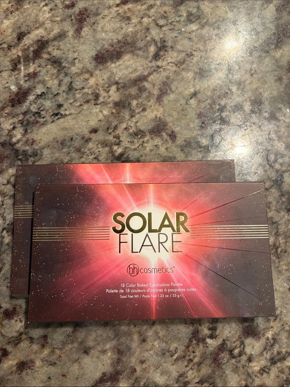BH Cosmetics Solar Flare Eyeshadow Palette - Pink, Gold, Brown